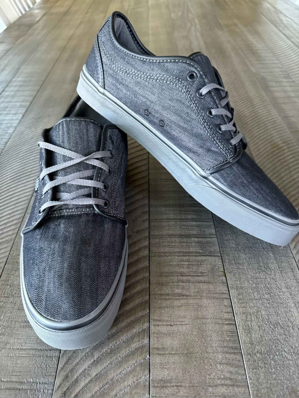 Vans Pro Chukka Low Denim Canvas Sneakers Men's Size 13 (NWOT)